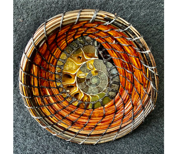 "Tiny Ammonite Bowl" - Barbara Osborne